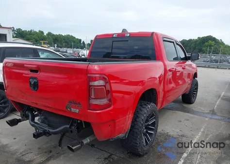 2020 Ram 1500 Big Horn 4X4 5'7 Box из США, поврежденный, VIN 1C6SRFFT3LN317627